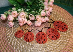 Stickdatei "FSL - Mariechenkäfer-2 - ca. 80 mm"