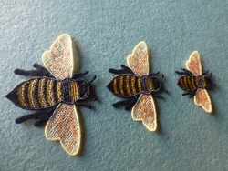 Stickdatei "FSL - Biene - ca. 80 mm"