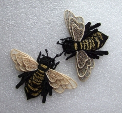 Stickdatei "FSL - Biene - ca. 100 mm"