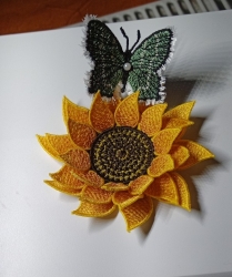 Stickdatei "FSL & ITH - Sonnenblume"