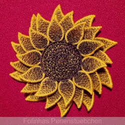 Stickdatei "FSL & ITH - Sonnenblume"