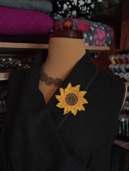 Stickdatei "FSL & ITH - Sonnenblume"