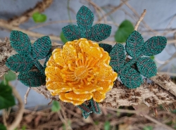 Stickdatei "FSL & ITH - Lacerose-ca. 80 mm" --- Einzeldatei