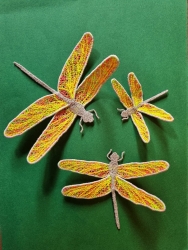 Stickdatei "FSL & ITH - Libelle-1" --- Design Pack