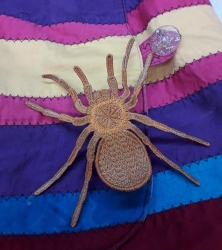 Stickdatei "FSL - Spinne-Tarantel" ca. 90 mm