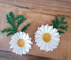 Stickdatei "FSL & ITH - Margerite" - Größe ca. 70 mm