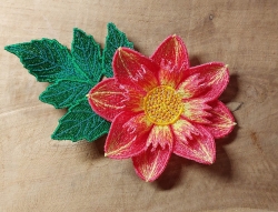 Stickdatei "FSL & ITH - Dahlie" --- Design Pack