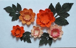 Stickdatei "FSL & ITH - Dahlie" --- Design Pack