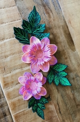 Stickdatei "FSL & ITH - Dahlie" --- Größe 90