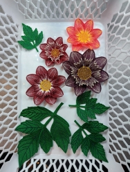 Stickdatei "FSL & ITH - Dahlie" --- Größe 100