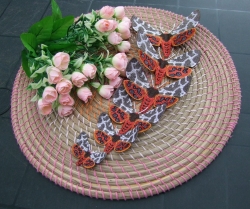 Stickdatei "FSL - Motte-Brauner Bär mit offenen Flügeln " --- ca. 60 mm