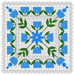 Stickdatei Lace - Deckchen Nr. 10b