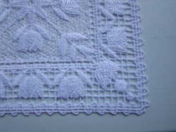 Stickdatei Lace - Deckchen-Set Nr. 10 (200x200 mm)
