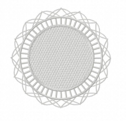 Stickdatei Lace - Marmeladendeckchen - SUPER-Set, inl. Blanko-Vorlagen