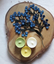 Stickdatei "FSL Vergissmeinnicht"