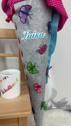 Stickdatei "FSL & ITH - Schmetterling Bläuling N°2 " --- Design Pack