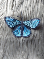 Stickdatei "FSL & ITH - Schmetterling-Bläuling N°2 " --- ca. 100 mm