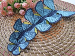 Stickdatei "FSL & ITH - Schmetterling-Bläuling N°2 " --- ca. 120 mm