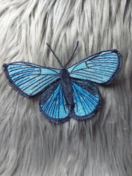 Stickdatei "FSL & ITH - Schmetterling-Bläuling N°2 " --- ca. 120 mm