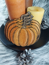 Stickdatei "FSL - Kürbis" --- Design Pack