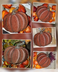 Stickdatei "FSL - Kürbis" --- Design Pack