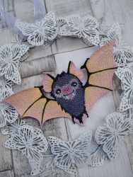 Stickdatei "FSL - Fledermaus Carlos der II." --- Design Pack