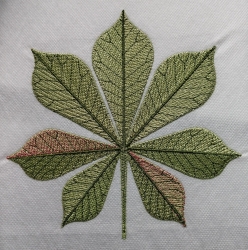 Stickdatei "FSL - Kastanienblätter" --- Design Pack