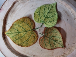 Stickdatei "FSL - Lindenblätter" --- Design Pack