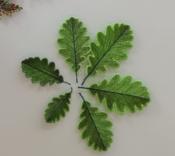 Stickdatei "FSL - Eichenblätter" --- Design Pack