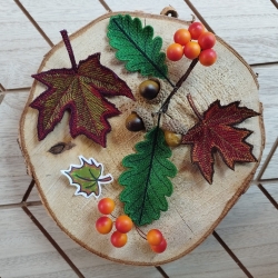 Stickdatei "FSL - Eichenblätter" --- Design Pack