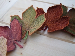 Stickdatei "FSL - Weinblätter" --- Design Pack