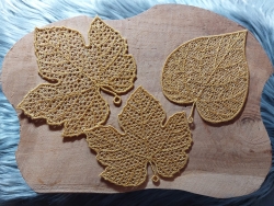 Stickdatei "FSL - Weinblatt " - in 2 Größen
