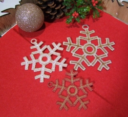 Stickdatei "FSL - Schneeflocke" --- Design Pack