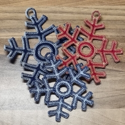 Stickdatei "FSL - Schneeflocke" --- Design Pack