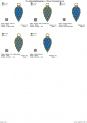 Stickdatei "FSL - Zapfen" --- Design Pack