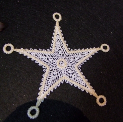 Stickdatei "FSL - Stern-3" --- Design Pack