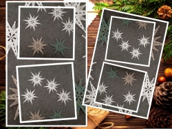 Stickdatei "Lace - Schneeflocke/Stern" Nr. 7 in 2 Varianten (100, 120, 150, 200 mm)