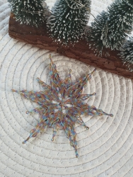 Stickdatei "Lace - Schneeflocke/Stern" Nr. 7 in 2 Varianten (100, 120, 150, 200 mm)