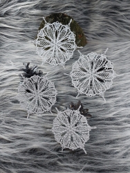 Stickdatei "Lace - Schneeflocke/Stern" Nr. 8 (100, 120, 150, 170, 200 mm)