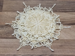 Stickdatei "Lace - Schneeflocke/Stern" Nr. 8 (100, 120, 150, 170, 200 mm)