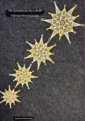 Stickdatei "Lace - Schneeflocke/Stern" Nr. 9 (80, 100, 120, 150 mm)