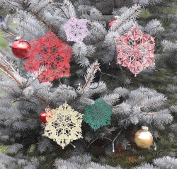 Stickdatei "Lace - Schneeflocke/Stern" Nr. 10 (100, 120, 150,170, 200 mm)