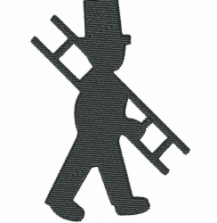 Stickdatei "FSL & ITH - Schornsteinfeger" --- Design Pack