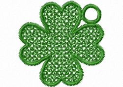 Stickdatei "FSL - Kleeblatt" --- Design Pack