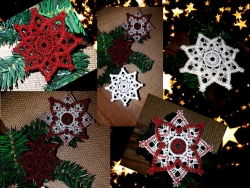 Stickdatei "Lace - Schneeflocke/Stern" Nr. 11 (80, 100, 120, 140 mm)