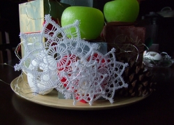 Stickdatei "Lace - Schneeflocke/Stern" Nr. 11 (80, 100, 120, 140 mm)