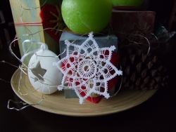 Stickdatei "Lace - Schneeflocke/Stern" Nr. 11 (80, 100, 120, 140 mm)