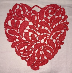 Stickdatei "Lace - Herz Vol. 9"