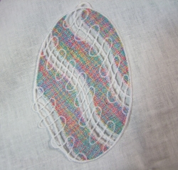 Stickdatei "FSL - Ei" - Variante J --- Design Pack