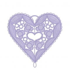 Stickdatei "Lace - Herz Vol. 13"